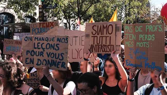 ​Il est urgent de répondre aux revendications de celles et ceux qui sont l’avenir du pays